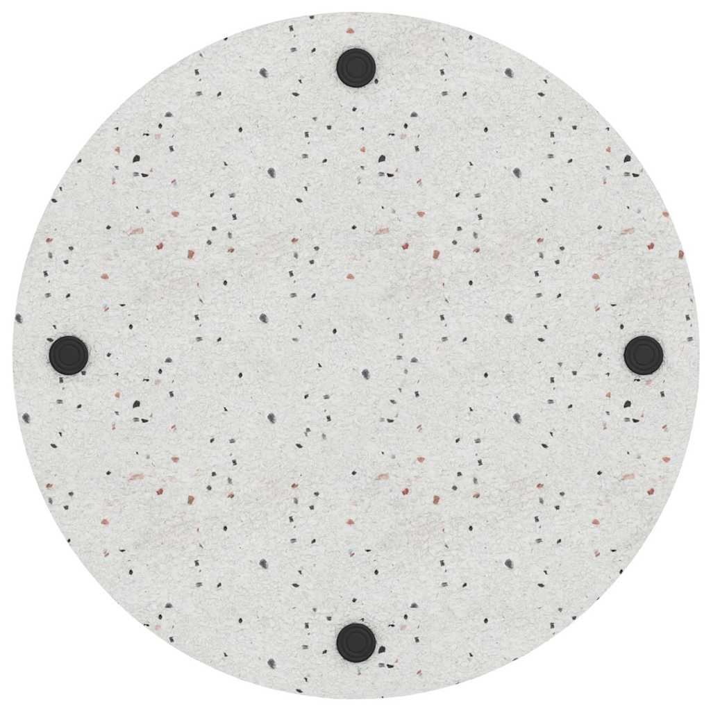 Základna pro slunečník Bílá a černá 45 x 45 x 40 cm Beton a kov