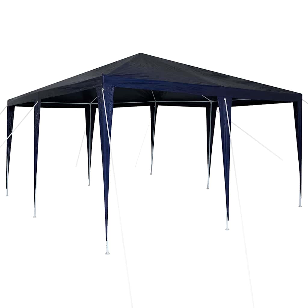 Party Stan Modrá a bílá 400 x 400 x 266 cm Polyester a ocel