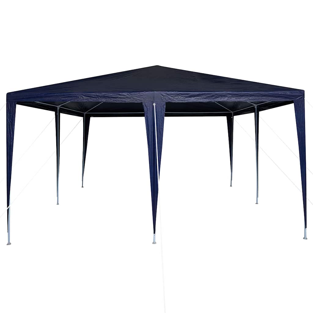 Party Stan Modrá a bílá 400 x 400 x 266 cm Polyester a ocel