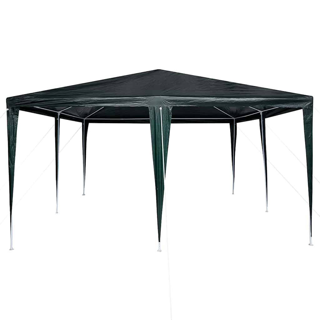 Party Stan Zelená a bílá 400 x 400 x 266 cm Polyester a ocel