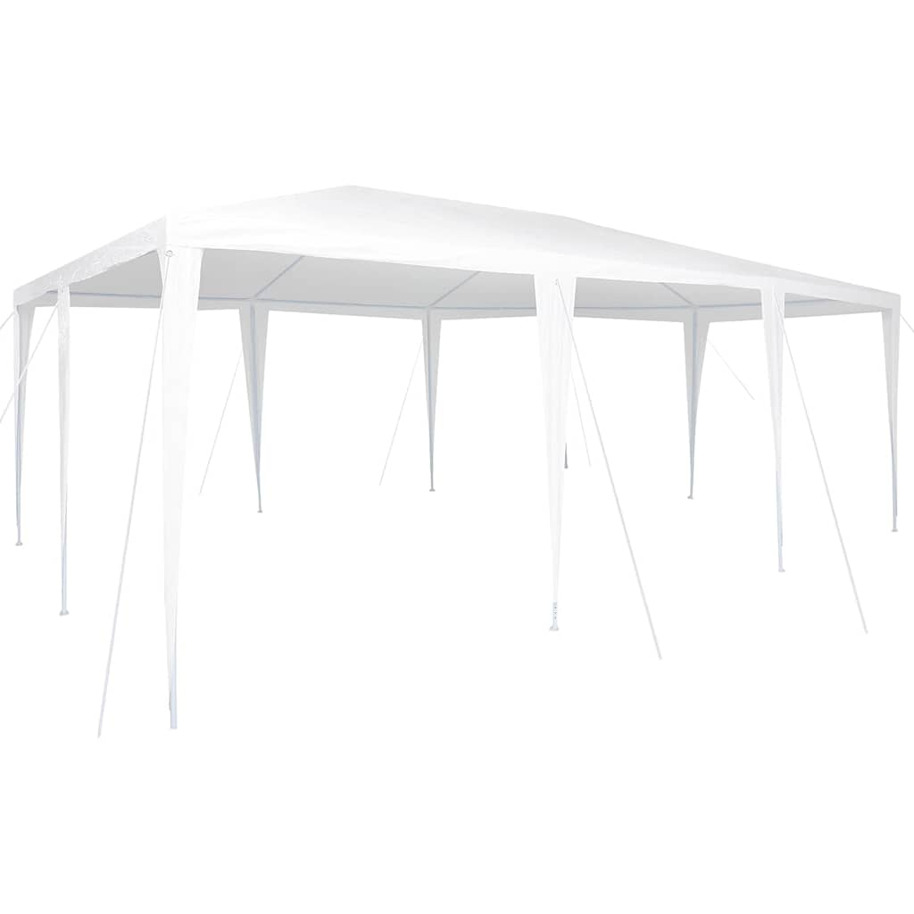 Party Stan Bílá 600 x 400 x 266 cm Polyester a ocel