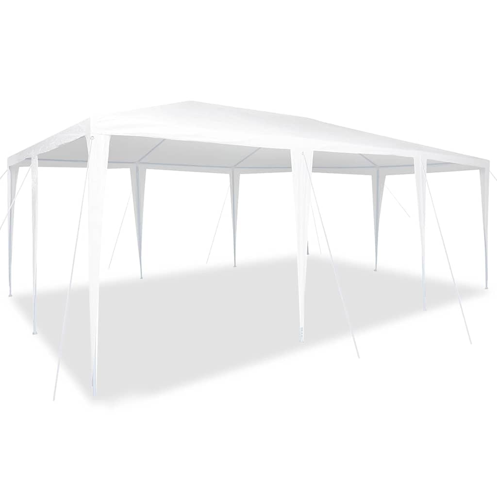 Party Stan Bílá 600 x 400 x 266 cm Polyester a ocel