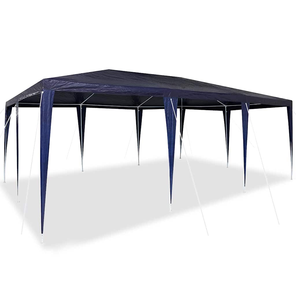 Party Stan Modrá a bílá 600 x 400 x 266 cm Polyester a ocel