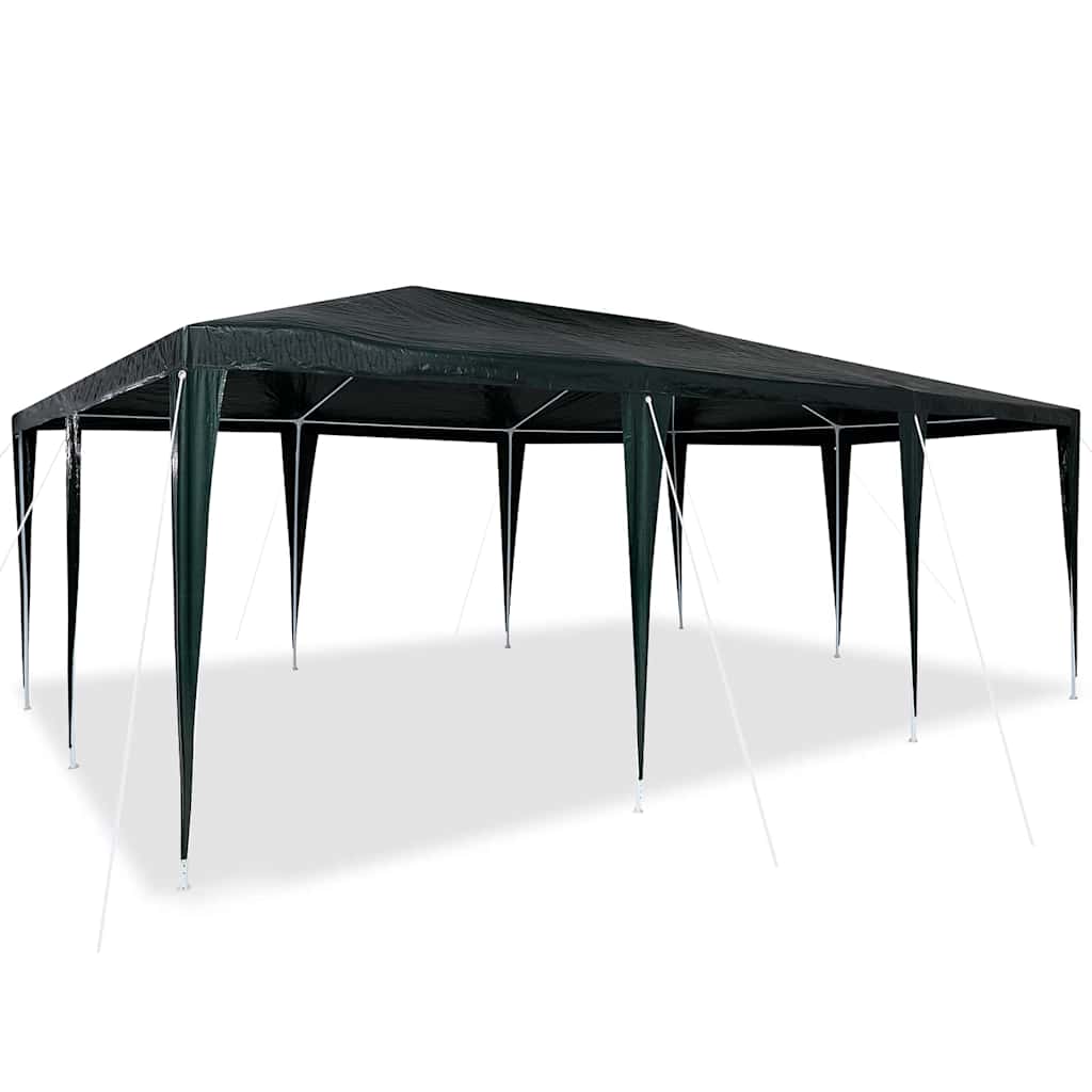 Party Stan Zelená a bílá 600 x 400 x 266 cm Polyester a ocel