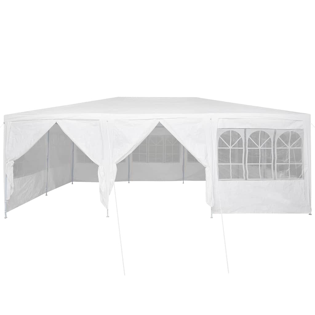 Party Stan Bílá 600 x 400 x 266 cm Polyester a ocel