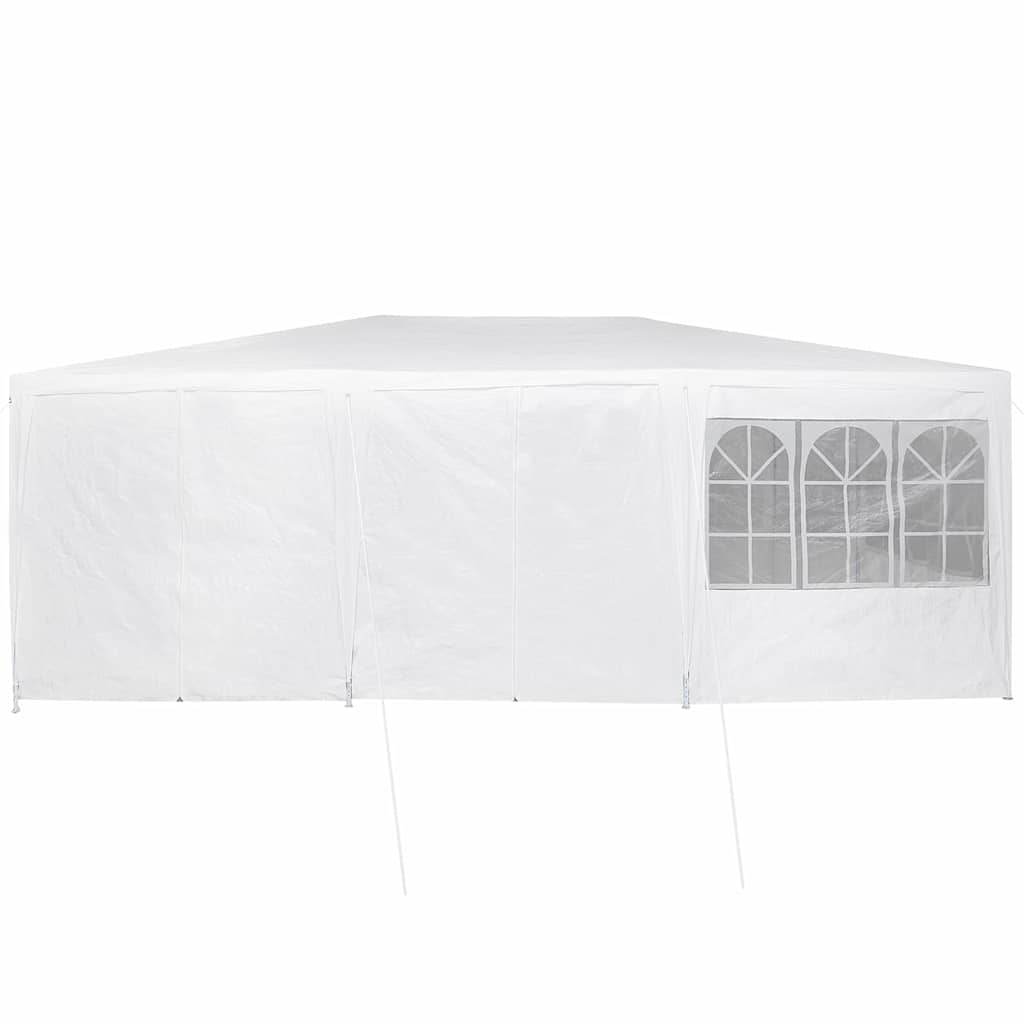 Party Stan Bílá 600 x 400 x 266 cm Polyester a ocel