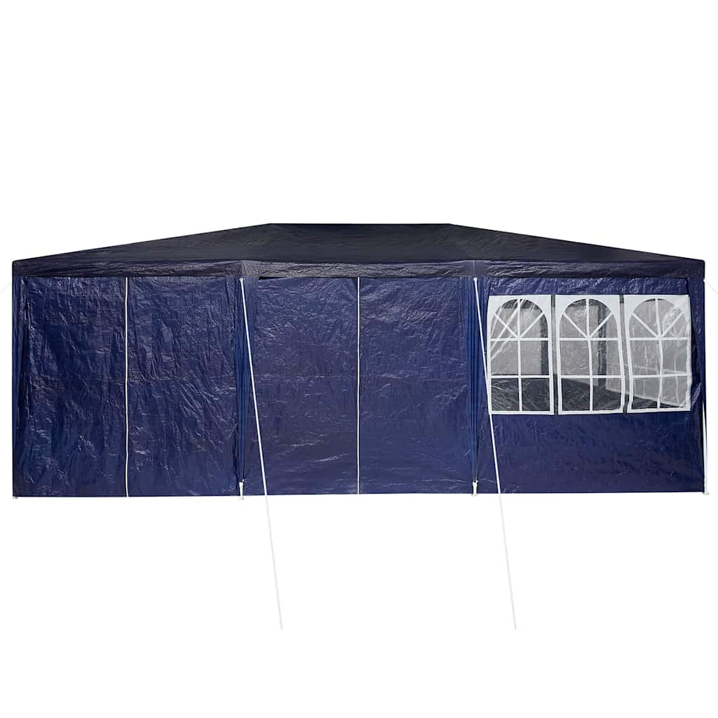 Party Stan Modrá a bílá 600 x 400 x 266 cm Polyester a ocel