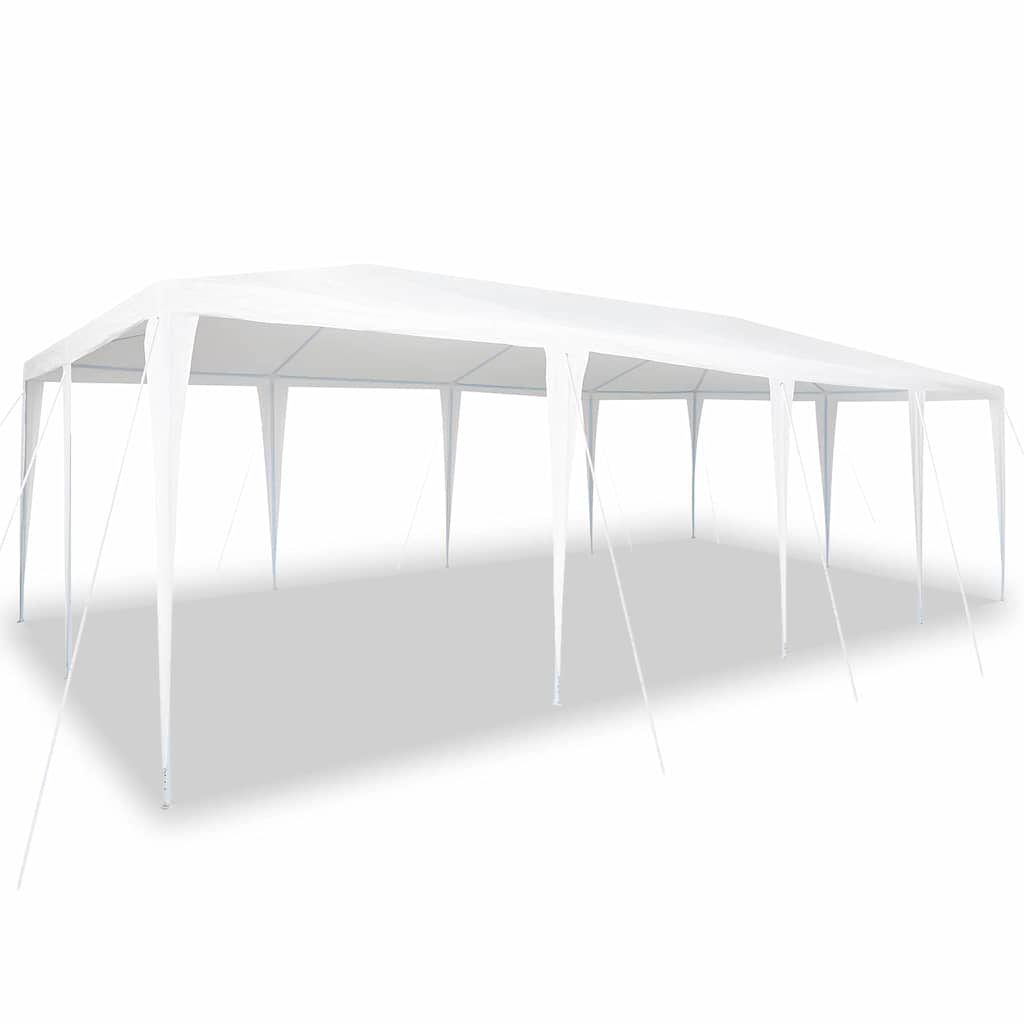 Party Stan Bílá 800 x 400 x 266 cm Polyester a ocel
