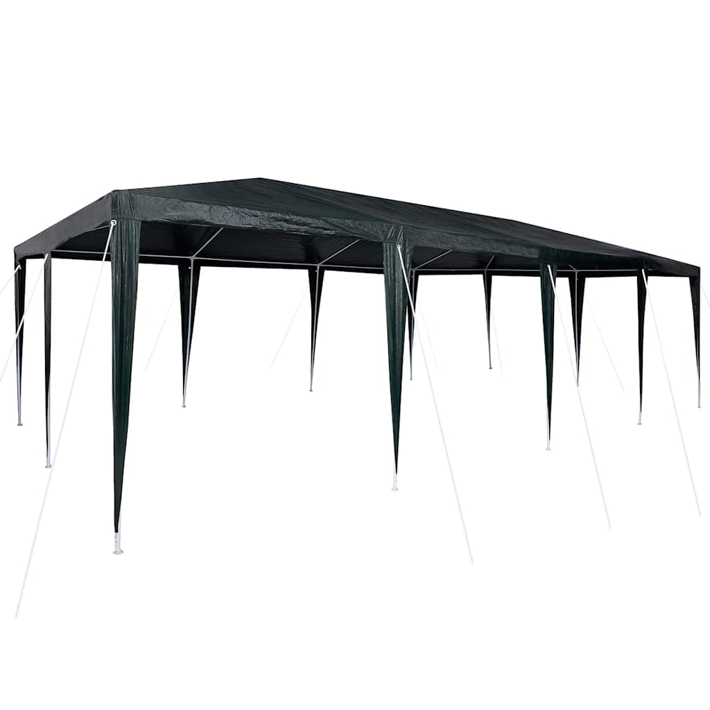 Party Stan Zelená a bílá 800 x 400 x 266 cm Polyester a ocel