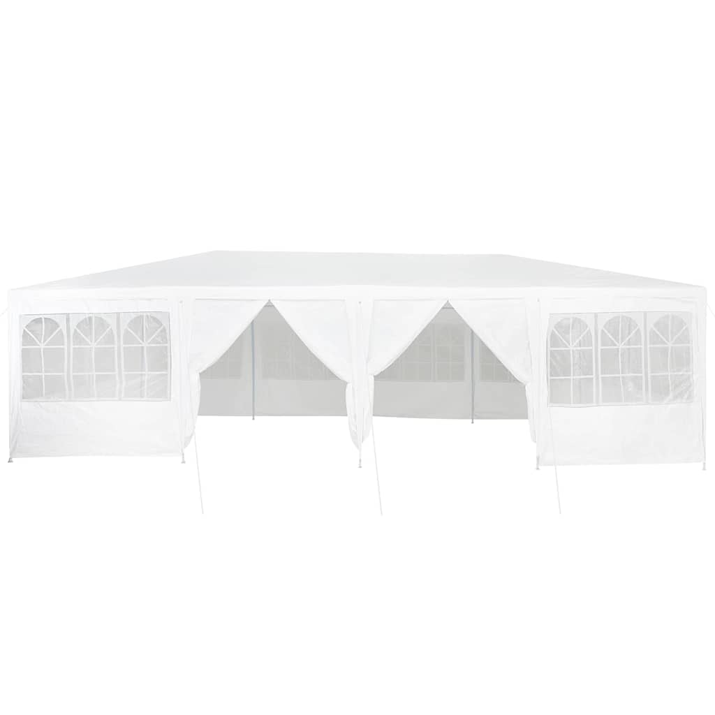 Party Stan Bílá 800 x 400 x 266 cm Polyester a ocel
