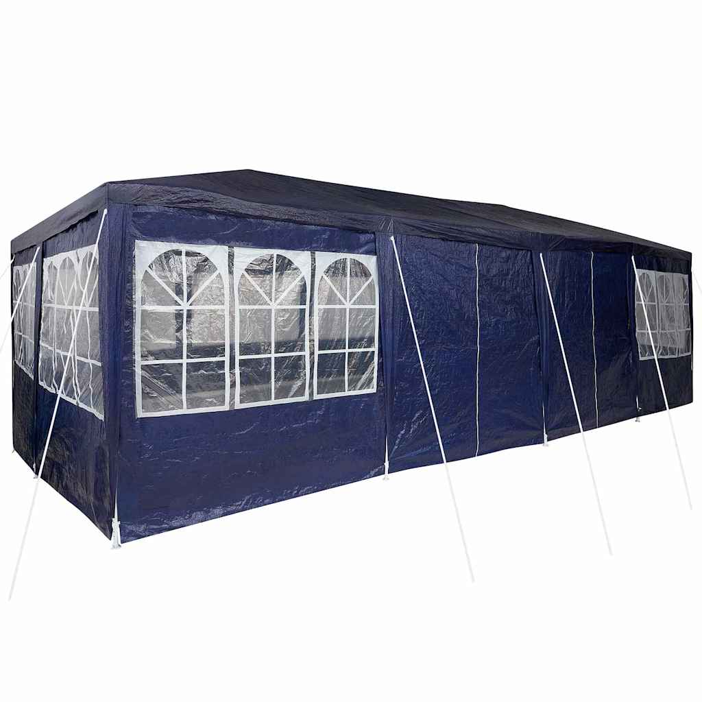 Party Stan Modrá a bílá 800 x 400 x 266 cm Polyester a ocel