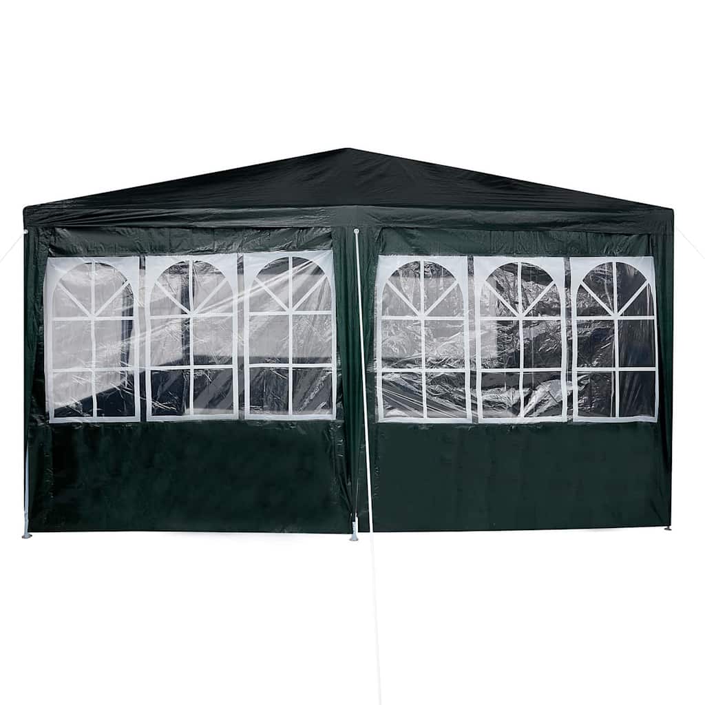Party Stan Zelená a bílá 800 x 400 x 266 cm Polyester a ocel