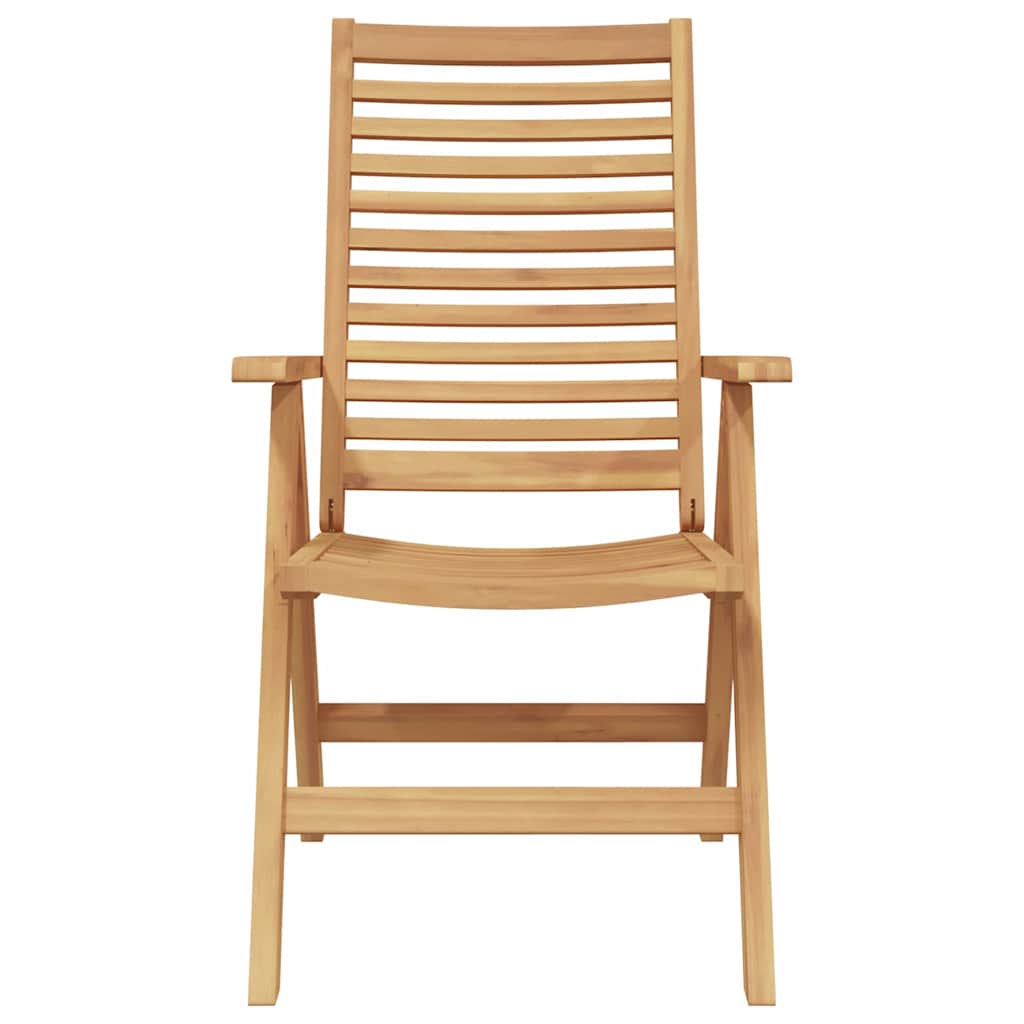 Zahradní křesla 2 pcs Hnědá 52 x 64.5 x 108 cm