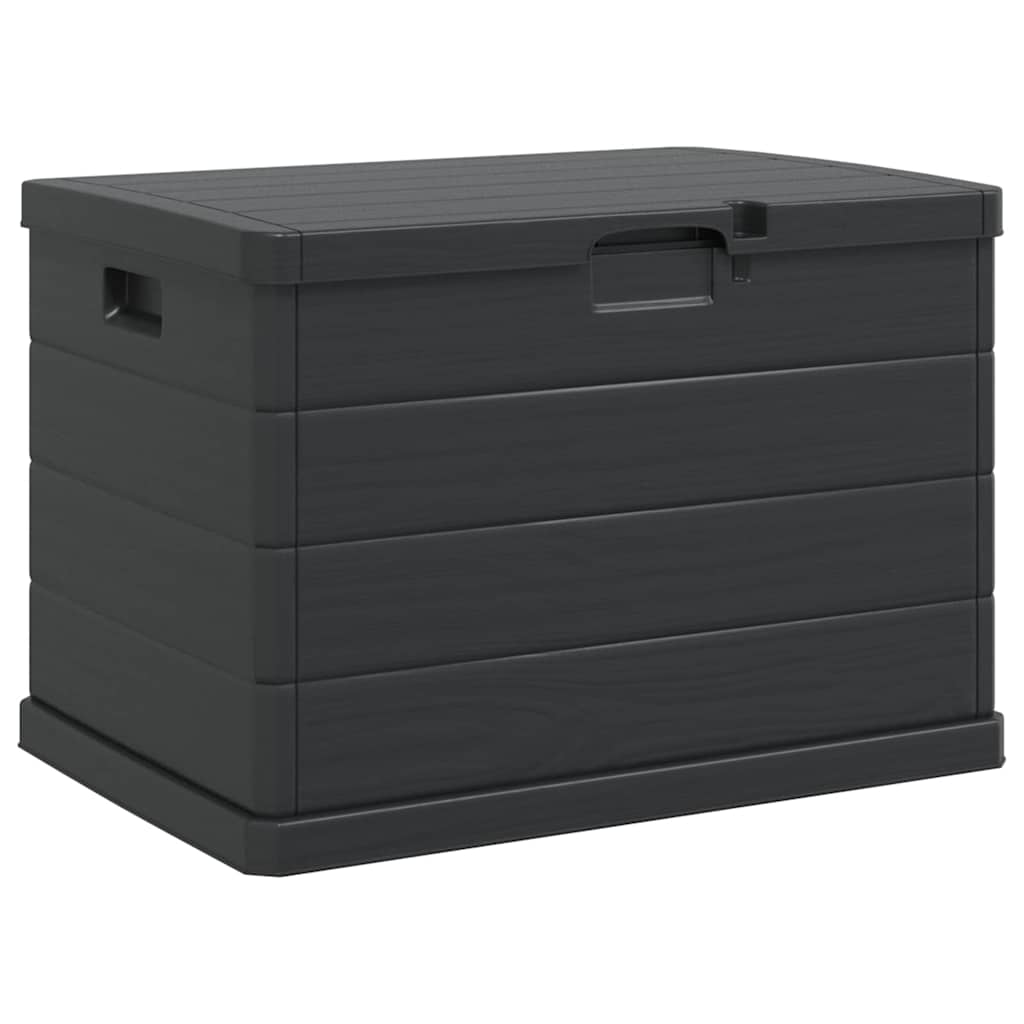 Zahradní úložná krabice Antracit 77.5 x 54.5 x 53 cm Plast