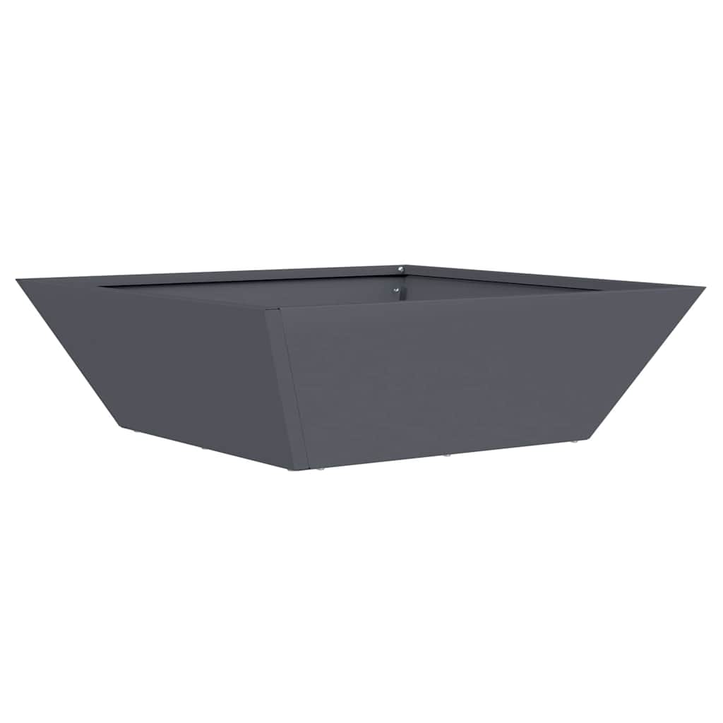 Zahradní mistička na květiny 5 pcs Antracit 50 x 50 x 15 cm