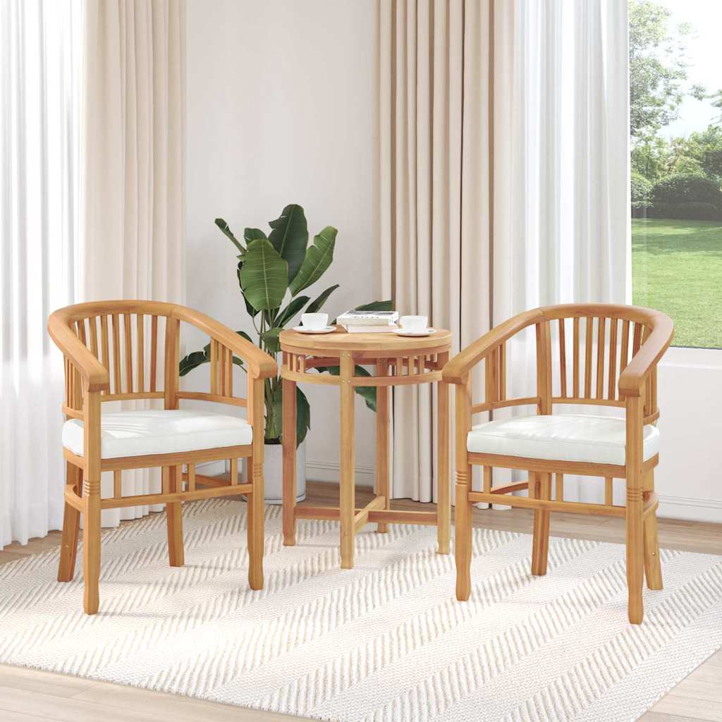 Zahradní křesla 2 pcs Hnědá 63 x 58 x 89 cm