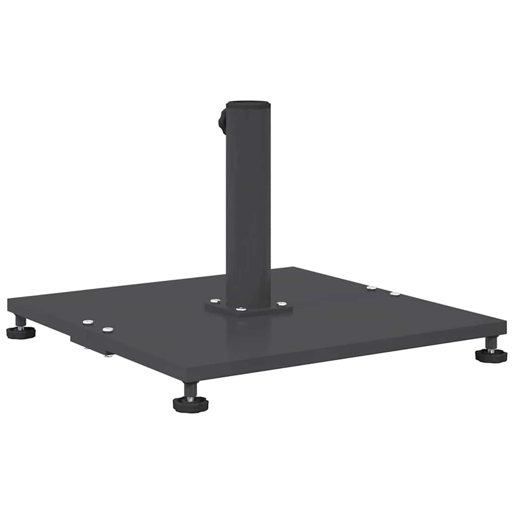 Podstavec na slunečník pro venku Tmavě šedá 45 x 45 x 31 cm