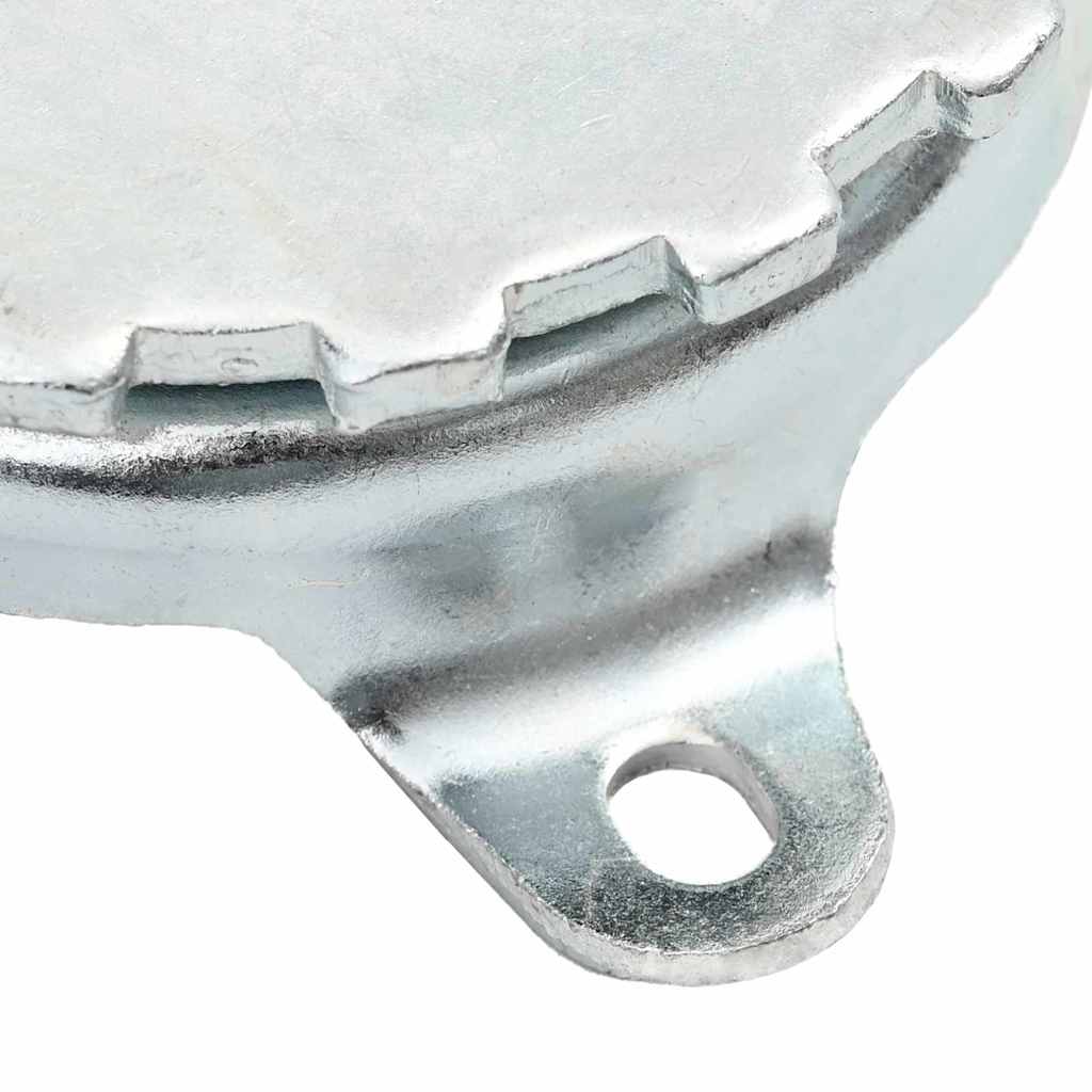 Otočný pedál Stříbrná 22 x 14 x 6 cm Ocel