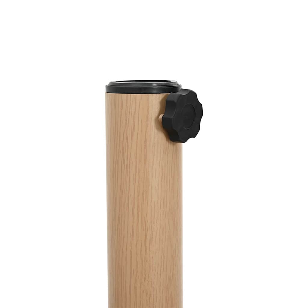 Podstavec na slunečník pro venku Světlé dřevo 45 x 45 x 31.5 cm