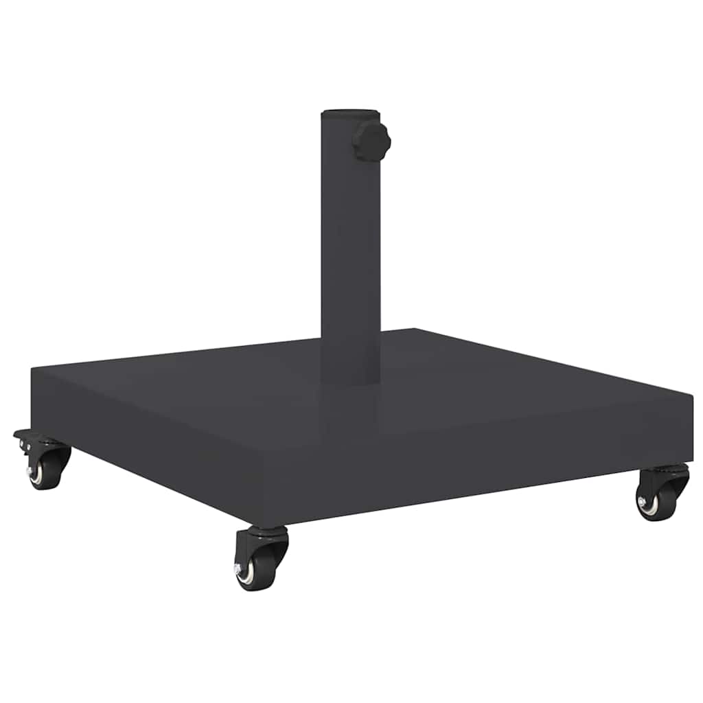 Podstavec na slunečník pro venku Tmavě šedá 45 x 45 x 31.5 cm