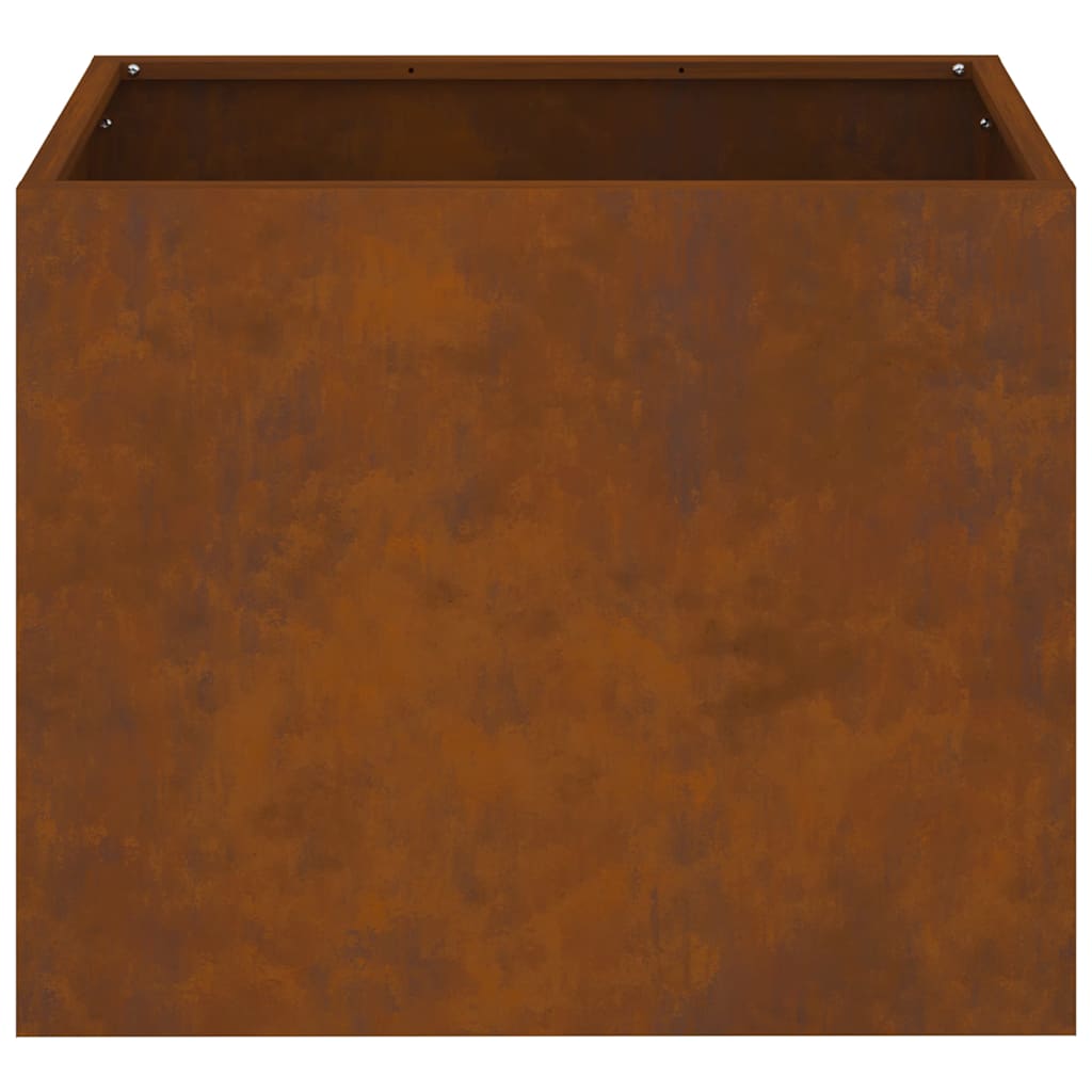 Zahradní pěstebník Hnědá 50 x 32 x 40 cm Zhrublá ocel