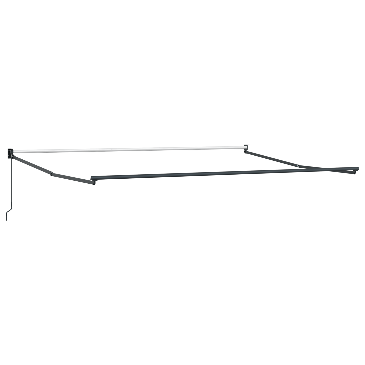 Budsorovatelné zastřešení 400 × 350 cm žlutá a oranžová