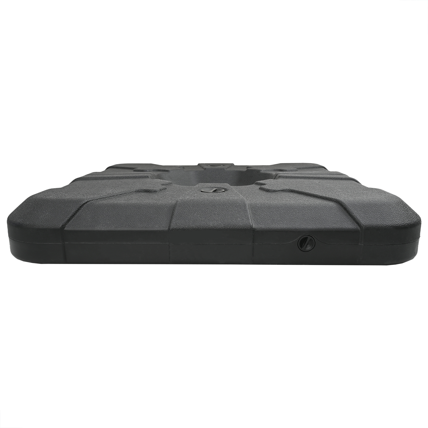 Sada základny deštníku 2 pcs Černá 88.5 x 88.5 x 12 cm Plast