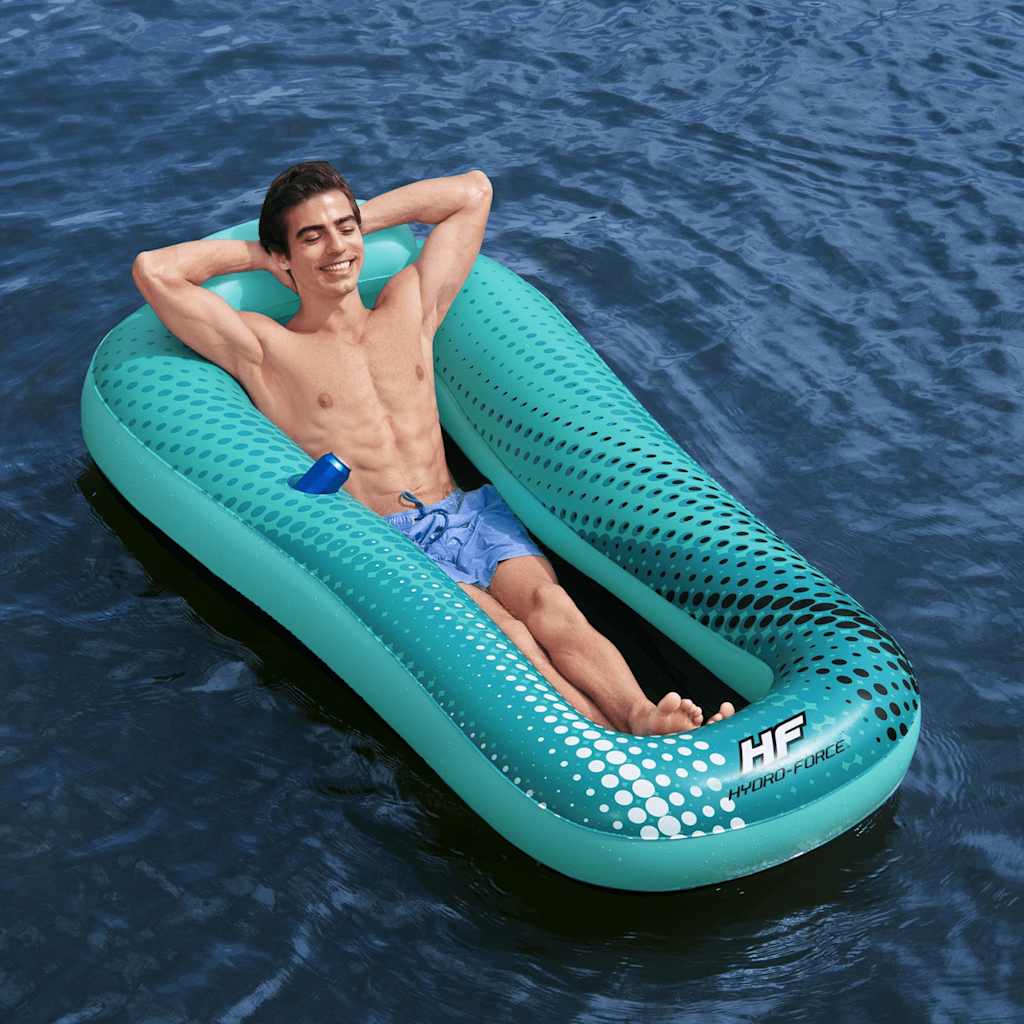 Nafukovací lehátko Hydro Force Sol Venture 188 x 109 cm modré