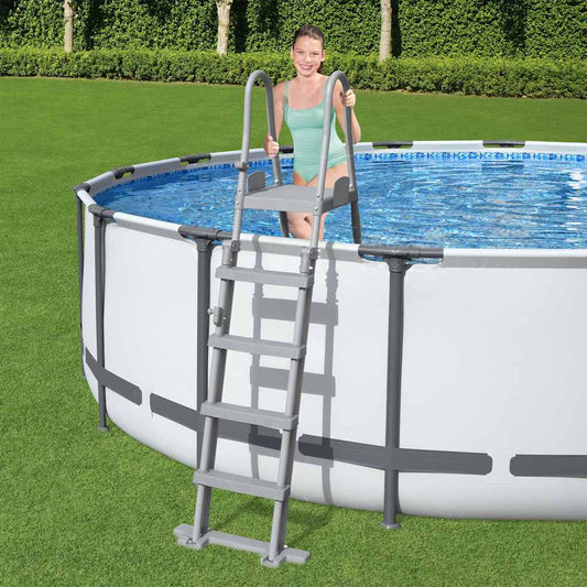 Bezpečnostní bazénové schůdky 4 stupně Flowclear 132 cm
