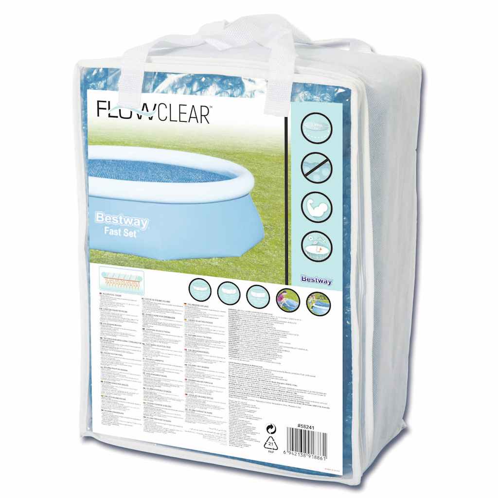 Solární kryt na bazén Flowclear 305 cm