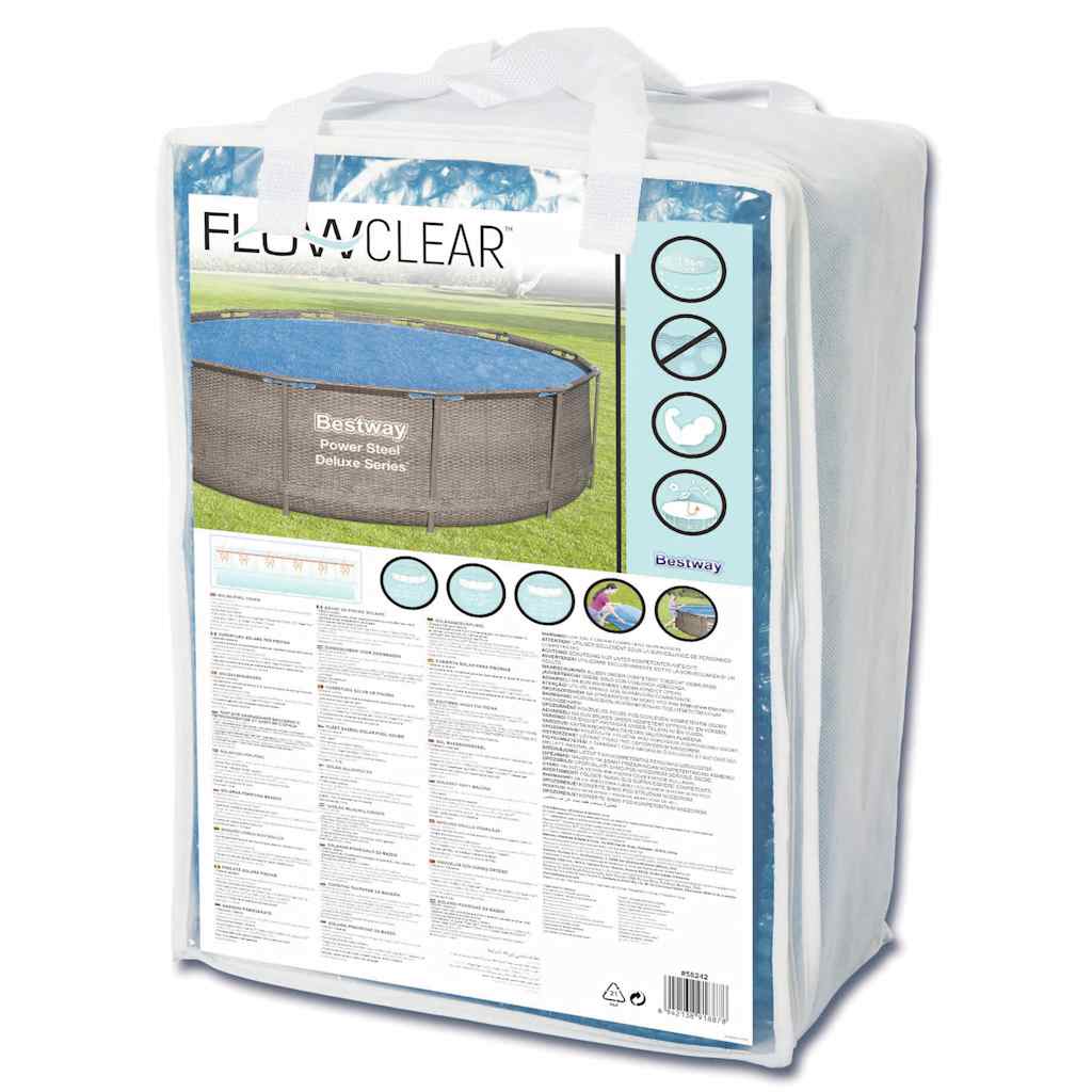 Solární kryt na bazén Flowclear 356 cm