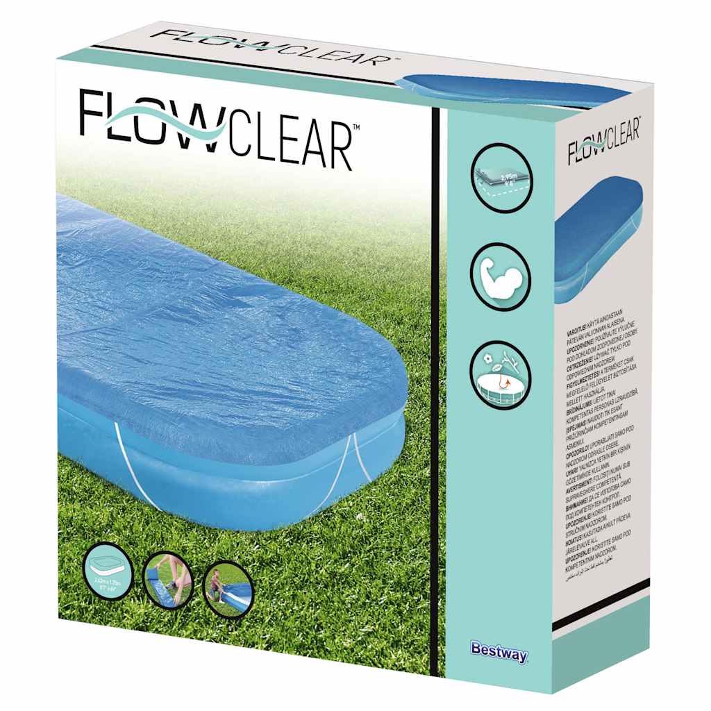 Kryt na bazén Flowclear 262 x 175 x 51 cm