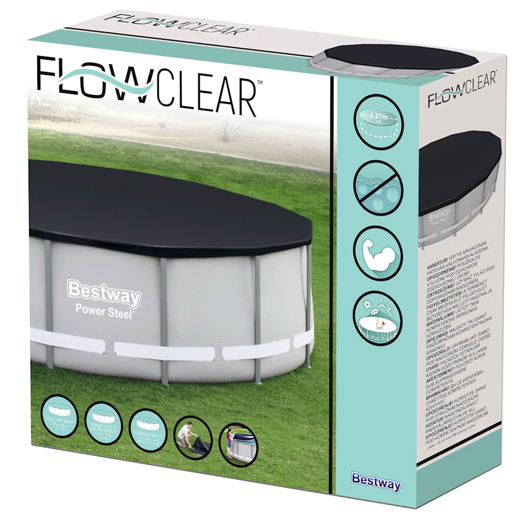 Kryt na bazén Flowclear 427 cm