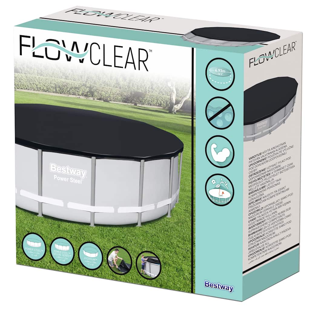 Kryt na bazén Flowclear 488 cm