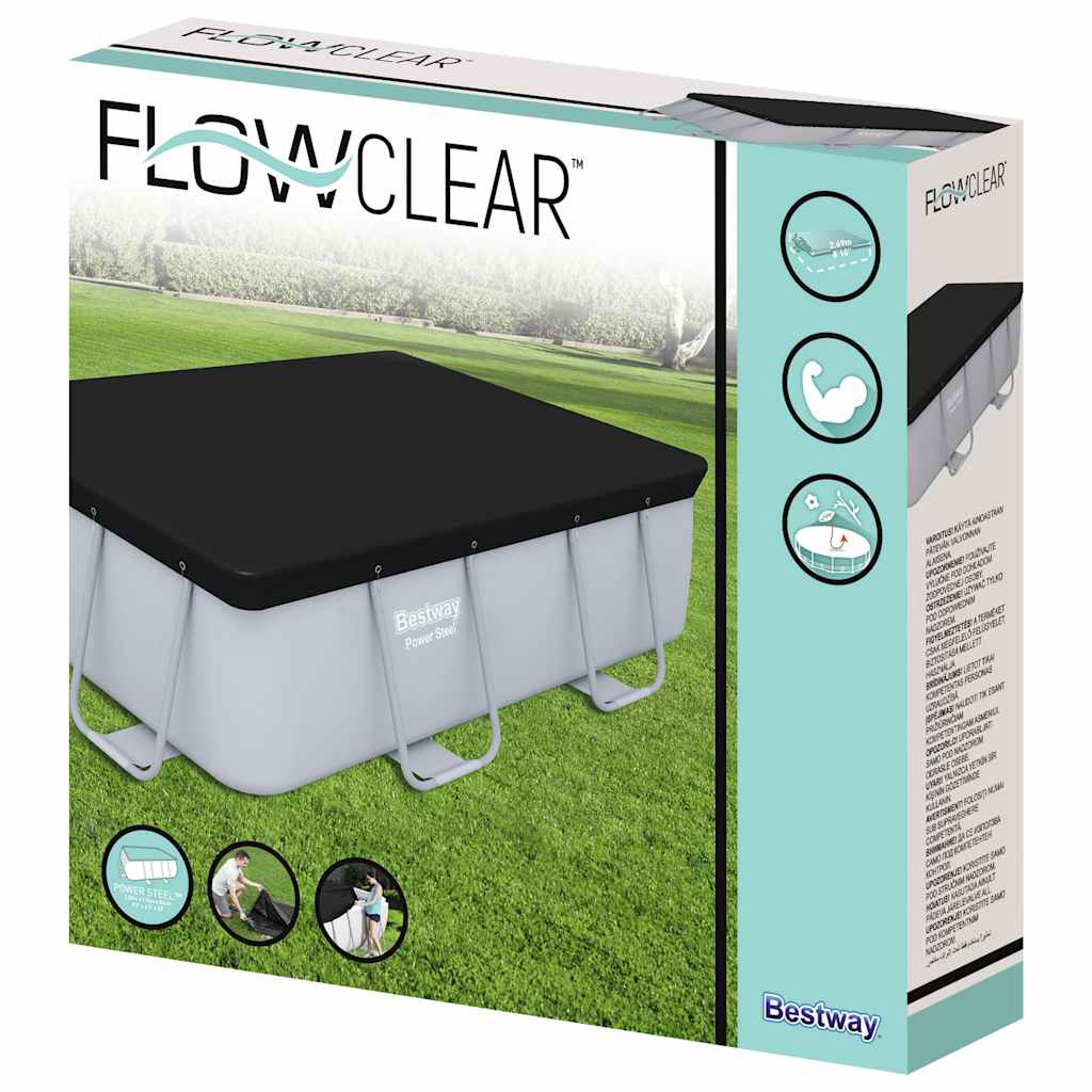 Kryt na bazén Flowclear 269 x 179 cm