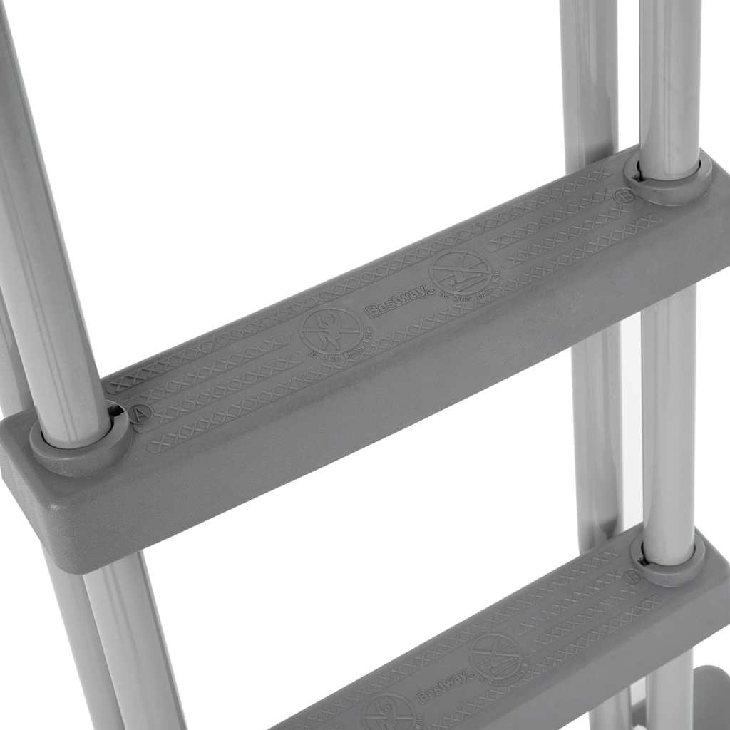 Bezpečnostní schůdky 4 stupně Flowclear 122 cm