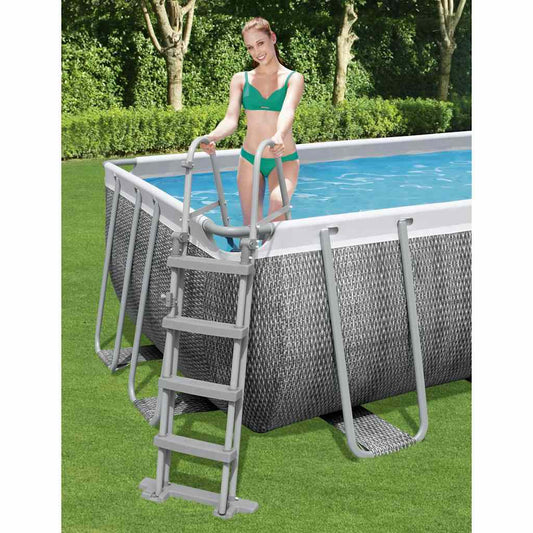 Bezpečnostní schůdky 4 stupně Flowclear 122 cm