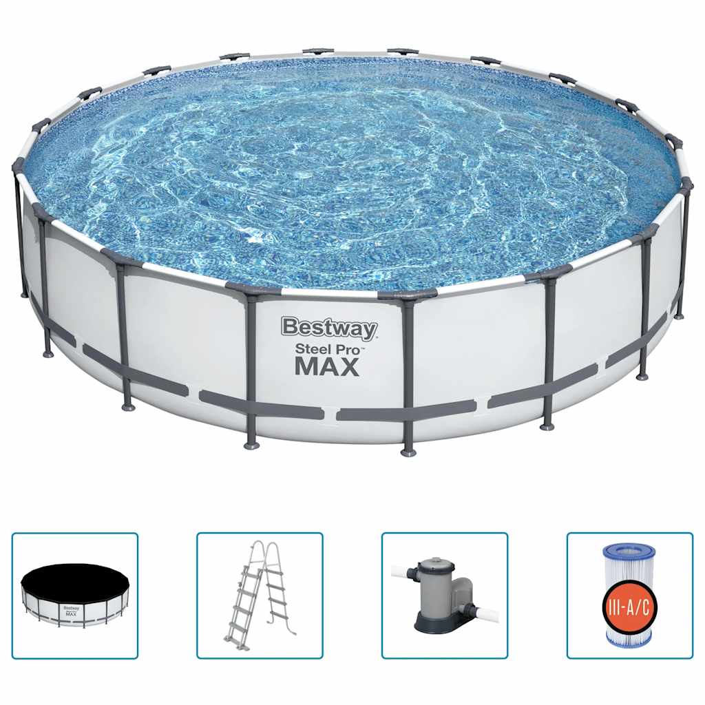Bazénový set Steel Pro MAX 549 x 122 cm
