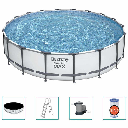 Bazénový set Steel Pro MAX 549 x 122 cm