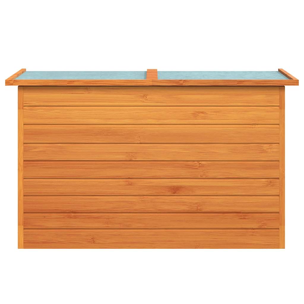 Zahradní úložný box 126 x 72 x 72 cm dřevěný