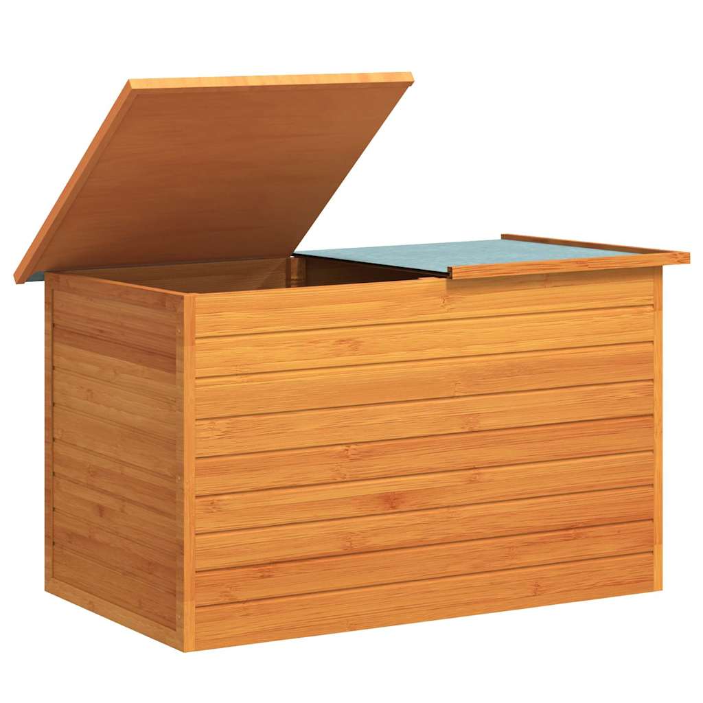 Zahradní úložný box 126 x 72 x 72 cm dřevěný