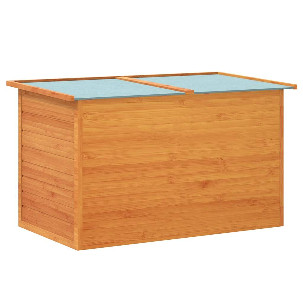 Zahradní úložný box 126 x 72 x 72 cm dřevěný
