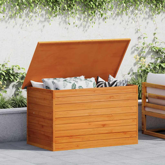 Zahradní úložný box 126 x 72 x 72 cm dřevěný