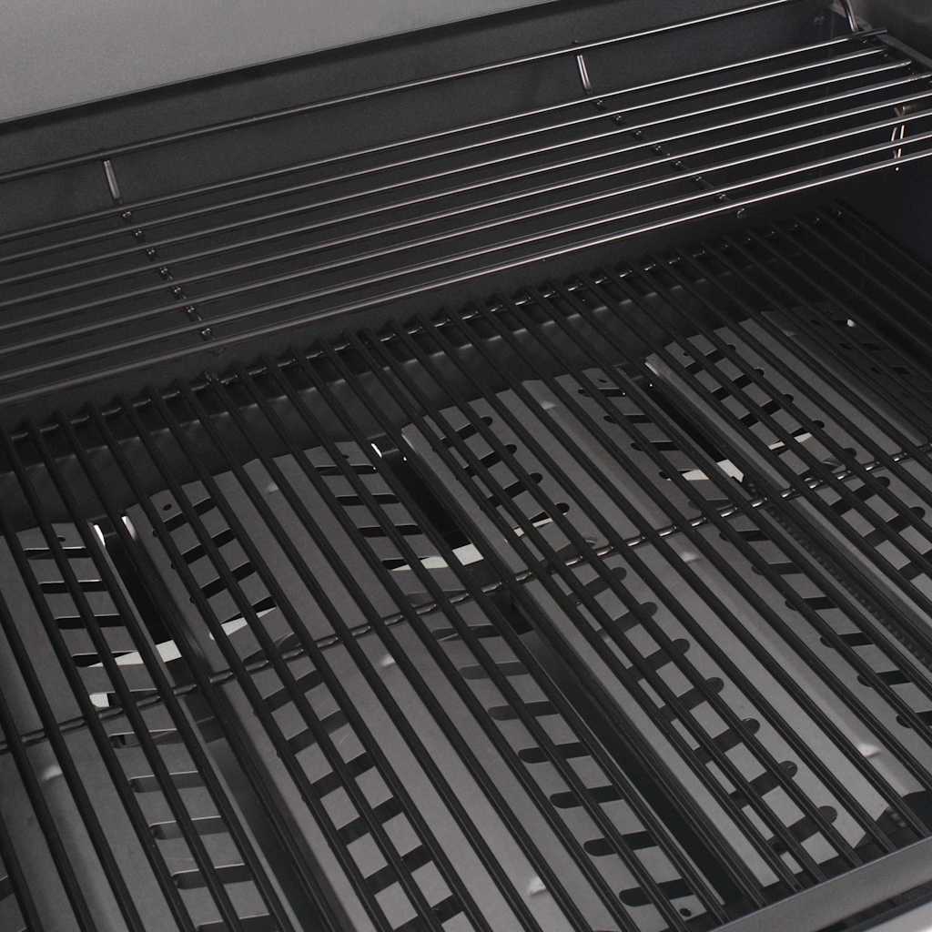 Gril na plynové barbecue Stříbrná Nerezová ocel