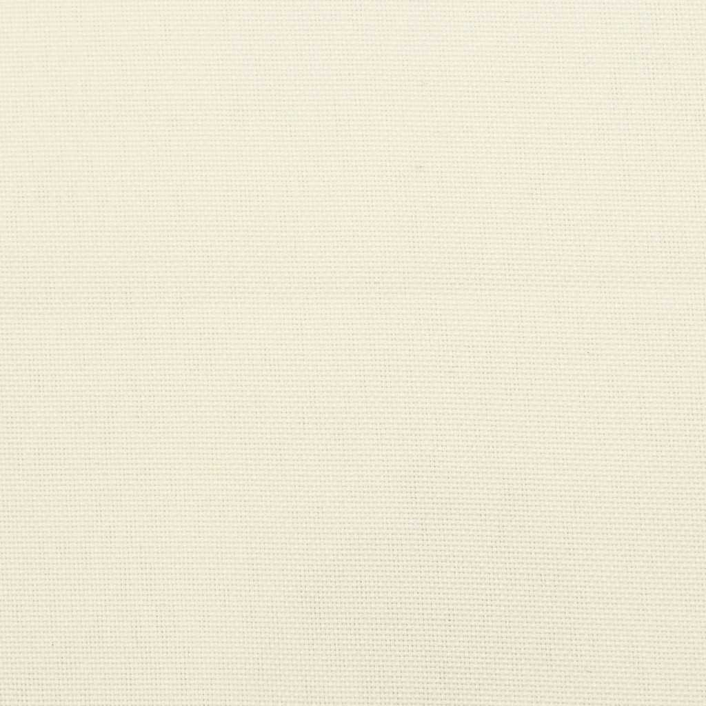 Poduška na zahradní lavici krémová 150x50x4 cm oxfordská látka