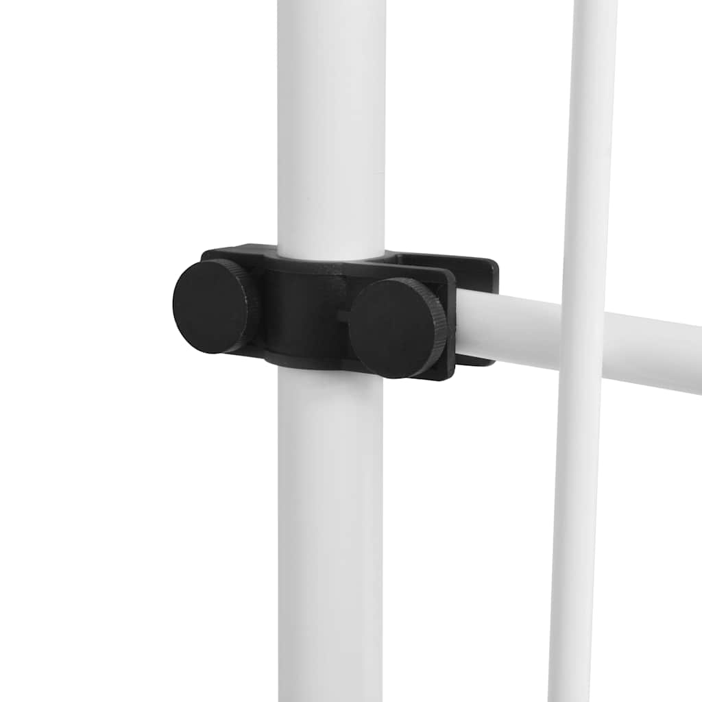 Ručně zatahovací markýza 150 cm oranžovo-bílé pruhy