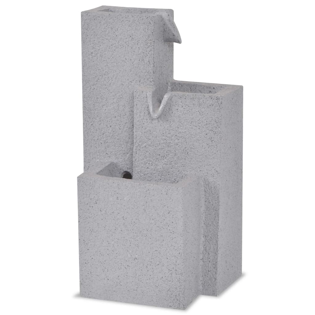 Interiérová fontána s LED osvětlením, polyresin