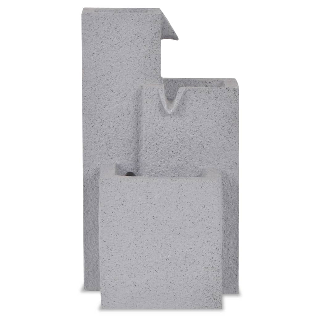 Interiérová fontána s LED osvětlením, polyresin