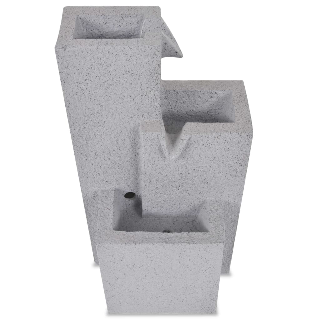 Interiérová fontána s LED osvětlením, polyresin