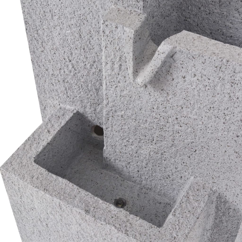 Interiérová fontána s LED osvětlením, polyresin